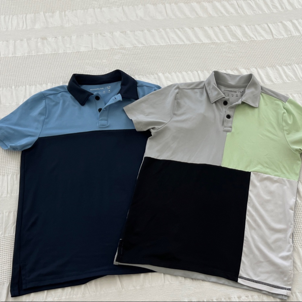 Abercrombie kids Color Block Polo Shirts